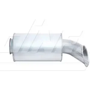 резонатор глушителя! Premium кругл. L=745 H=265 W=315 VOLVO FL/M/H, RVI Premium 81718 DINEX