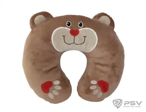 ПОДУШКА-ВОРОТНИК АВТОМОБИЛЬНАЯ ДЕТСКАЯ 'МИШКА' PSV 130803