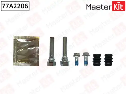 к-кт направляющих тормозного суппорта! Mitsubishi L 200 / TRITON 04-15 77A2206 MASTERKIT