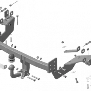 Фаркоп MOTODOR 91312-A условно-съемный 1700 кг./ 75 кг.