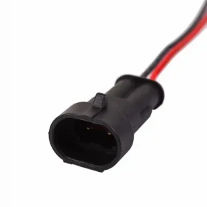 автомобильный разъем! штекер с проводом 20см DJ7021-1.5-11 16-0302-9 REXANT