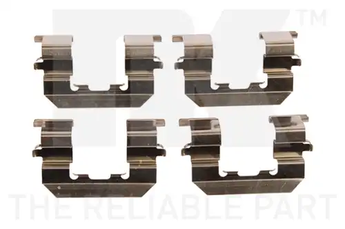 Комплектующие, колодки дискового тормоза 7922967 NK