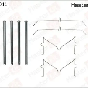 Пружины барабанных тормозных колодок MASTERKIT 77AA011