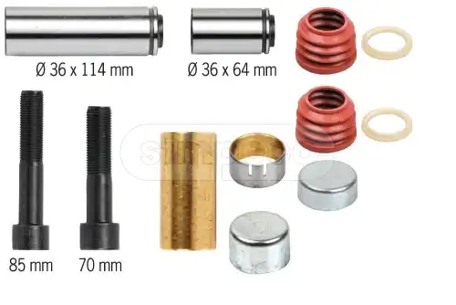 р/к дискового тормоза! направляющ. KNORR SN6/SN7/SK7 SP0501.0050 SIMPECO