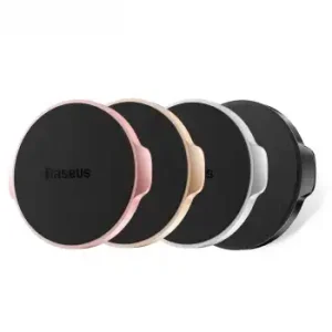 держатель смартфона! магнитный, на самоклеящемся диске, черный SUER-C01 BASEUS