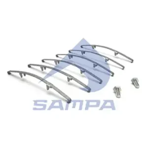 р/к торм.колодок! 6 пружин, 2 болта, для 29030 RVI, MAN 093.582 SAMPA