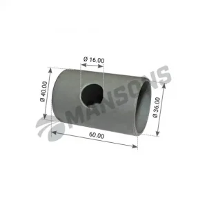 втулка торм. колодки! (сталь) пальца d36xd40x60mm BPW oll 300526 MANSONS