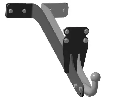 Фаркоп ORIS 6508-A условно-съемный 1500 кг./ 75 кг.