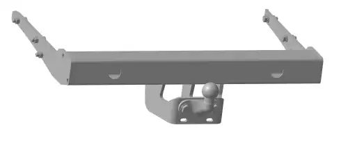 Фаркоп ORIS 2182-F фланцевый 2000 кг./ 100 кг.