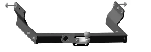 Фаркоп ORIS 3982-F фланцевый 2800 кг./ 120 кг.