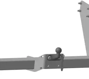 Фаркоп ORIS 5612-F фланцевый 2500 кг./ 100 кг.