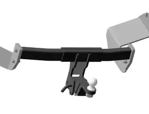 Фаркоп ORIS 4165-E американский квадрат 1500 кг./ 50 кг.