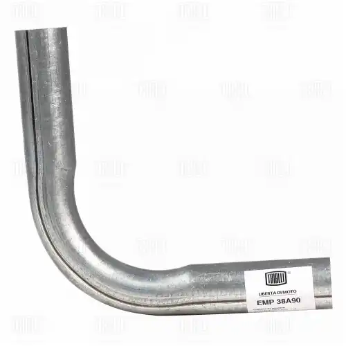 труба выхлопная! с гибом d38, угол 90 EMP 38A90 TRIALLI