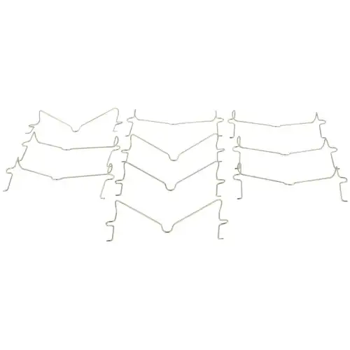 ремк-кт тормозных колодок! пружины 10шт Toyota Land Cruiser 02-07 0103-003-PCS10 FEBEST