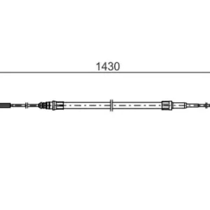 Трос ручного тормоза BOSCH 1 987 482 864