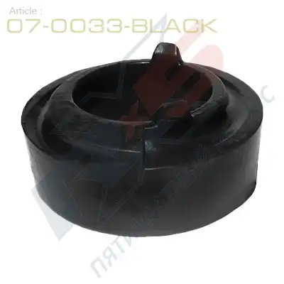 ПОЛИУРЕТАНОВАЯ Проставка пружины верхняя мм 070033BLACK X5 RESOURCE