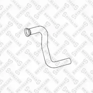 труба глушителя приемная !d=75 2-изг MB 711-1517 82-03676-SX STELLOX