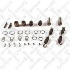 р/к торм. колодки! (м) 4пальца+2рол+2втул+2пруж+4кроншт,стопора,шайбы+4болта,гайкиSAF 85-10872-SX STELLOX