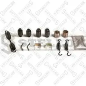 р/к торм. колодки! (м) 4ролика+2втулки+3пружины+2кронштейна+2штифта+смазка d=31.7ROR 85-10843-SX STELLOX