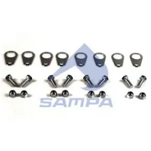 р/к тормозной колодки! кроншт.+болты+гайки M8x1.25/25 TRA 082.512 SAMPA