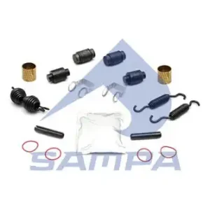 р/к торм. колодки!(мр) 4рол+2втул+3пруж+2кроншт+4упл.кольца+2шплинта+смазROR Series III 085.510 SAMPA