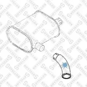 труба глушителя! промежут. 1-изг.RVI PREMIUM Euro II MIDR 06.02.26/06.23.56 01.98-> 82-03681-SX STELLOX