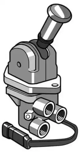 кран ручного тормоза! M16x1.5Omn Iveco DPM94AAX KNORR