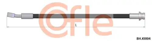 шланг тормозной задний правый! L=320 KIA Ceed/ Pro Ceed 06>