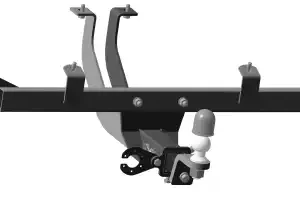 Фаркоп ORIS 1230-EN американский квадрат 1500 кг./ 75 кг.
