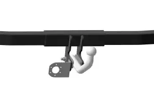 Фаркоп ORIS 4264-A условно-съемный 1300 кг./ 75 кг.