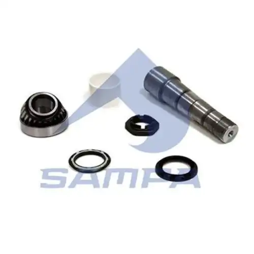 ремкомплект шкворня! шкворень, втулка, прокладки, уплотнители, гайка Volvo 080.598 SAMPA