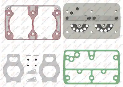 р/к компрессора! (мк) плита+2 прокладки ! Volvo, Iveco, Scania RK.01.082 YUMAK