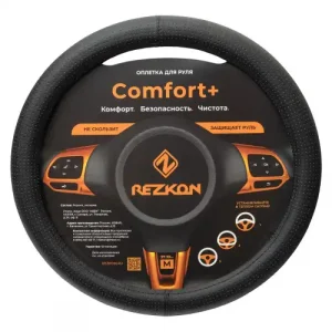 Чехол на руль REZKON 8003021000 экокожа размер M 37-39 см
