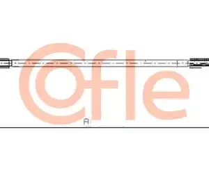 Трос ручного тормоза COFLE 92.17.0120