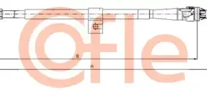 Трос ручного тормоза COFLE 92.17.0007