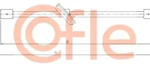 Трос ручного тормоза COFLE 92.10.9865