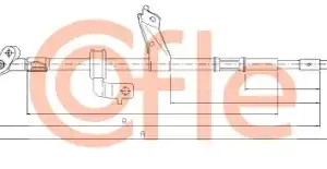 Трос ручного тормоза COFLE 92171563
