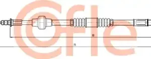 Трос ручного тормоза COFLE 92172038