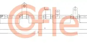 Трос ручного тормоза COFLE 92.17.2569