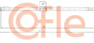 Трос ручного тормоза COFLE 92.17.0316