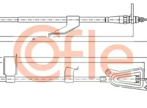 Трос ручного тормоза COFLE 92170335