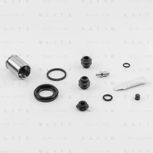 ремкомплект дискового тормоза с поршнем! d34 Huyndai Solaris, KIA Rio 11> BR0157 BLITZ