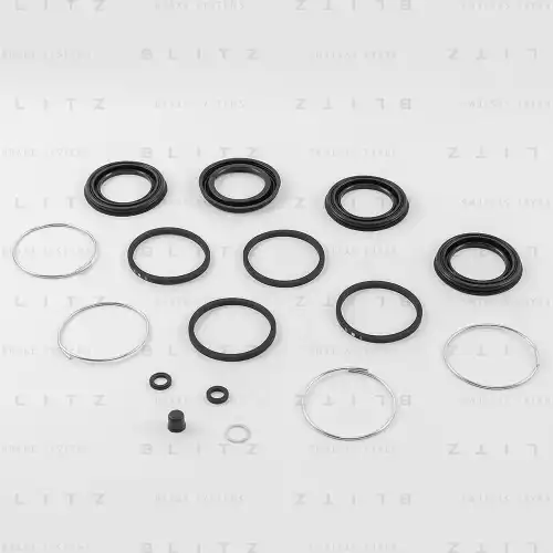 рем.к-т дисков.торм. пер.! d45 SumimotoMitsubishi Pajero IV,Toyota Land Cruiser Prado 02-10 BR0170 BLITZ