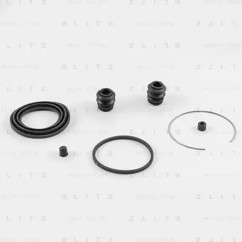 рем.к-т диск.торм. перед.! d64 Akebono Toyota Avensis Verso 01-09 BR0365 BLITZ