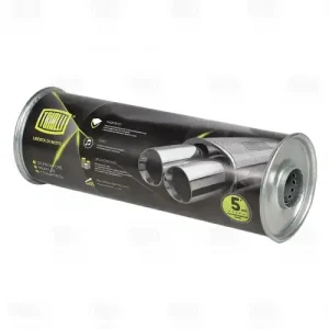 глушитель! круглый L400 D138 d50 универсальный EMM 3104 TRIALLI