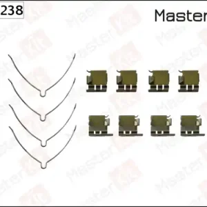 Пружины барабанных тормозных колодок MASTERKIT 77AA238