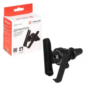 держатель для телефона! в дефлектор гравитационный пластик AMSU25 AIRLINE