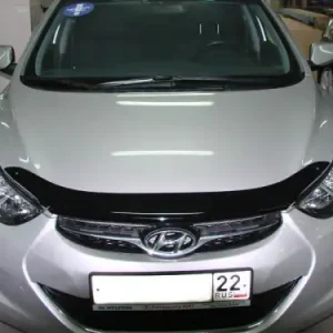 Дефлектор капота темный HYUNDAI ELANTRA 2011-2016, NLD.SHYELA1112 / Хендай Элантра AUTOFAMILY