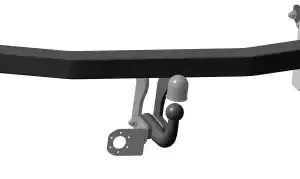 Фаркоп ORIS 4170-A условно-съемный 2000 кг./ 75 кг.