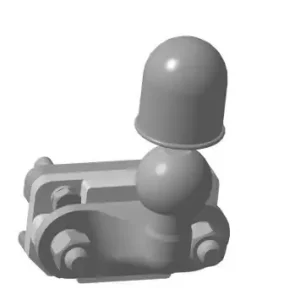 Фаркоп ORIS 8005-F фланцевый 2500 кг./ 100 кг.